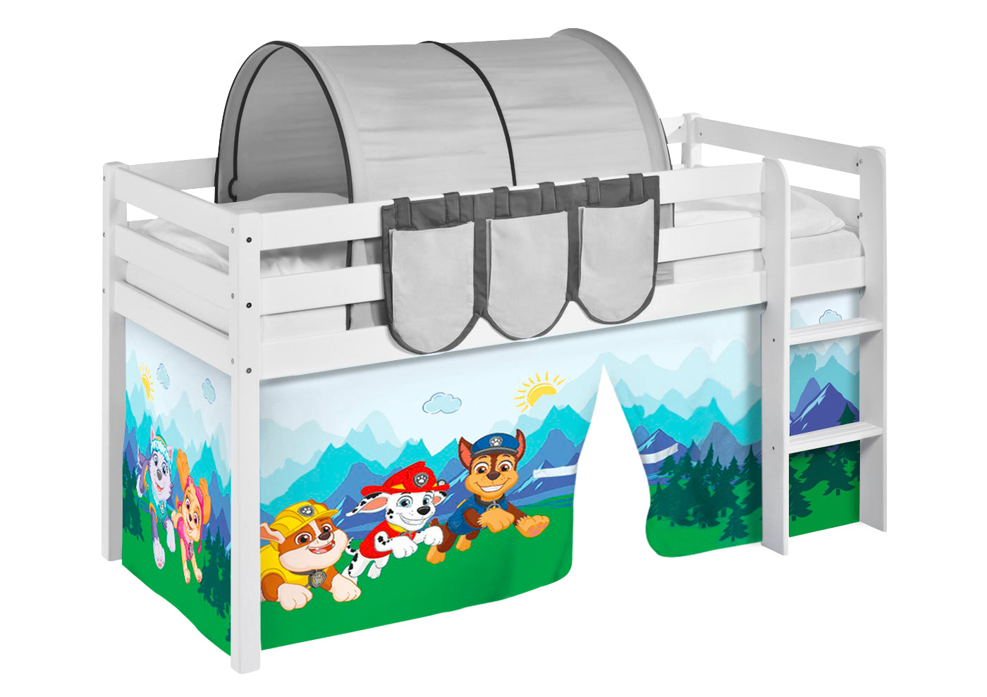 Blauer Paw Patrol Vorhang für Hochbett und Etagenbett von LILOKIDS