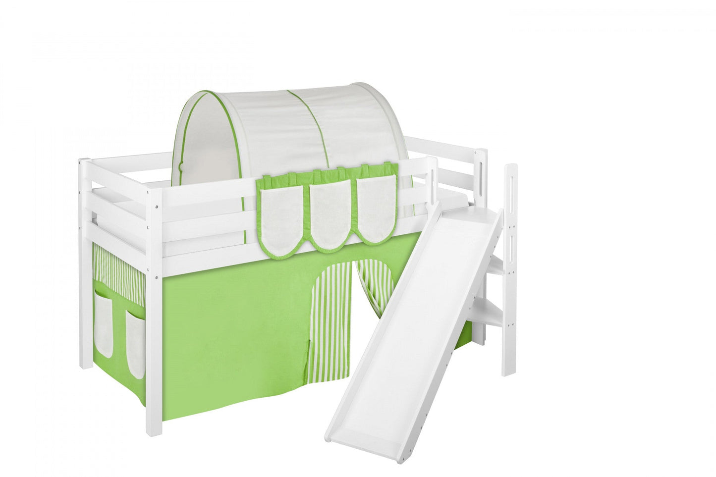 Hochbett mit Rutsche - JELLE schräge Rutsche - LiloKids