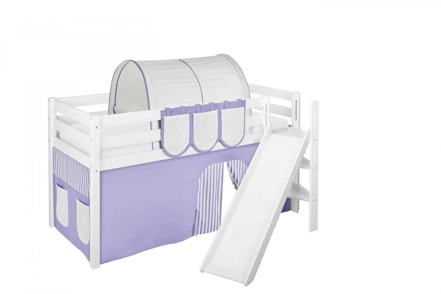 Hochbett mit Rutsche - JELLE schräge Rutsche - LiloKids