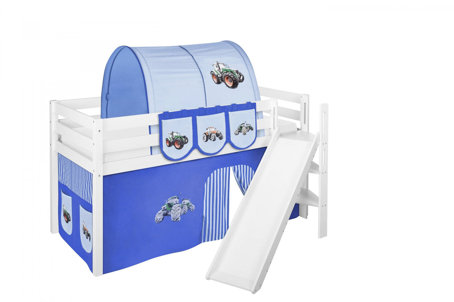 Hochbett mit Rutsche - JELLE schräge Rutsche - LiloKids