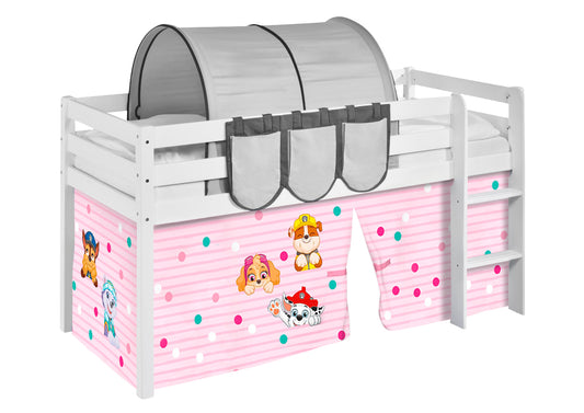 Rosa Paw Patrol Vorhang für Hochbett und Etagenbett von LILOKIDS