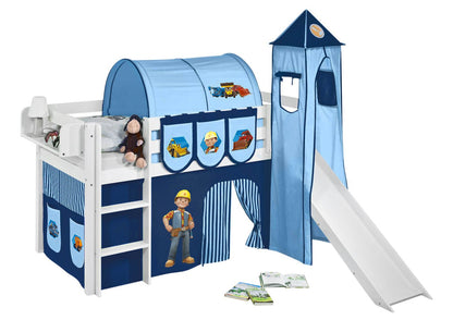 Hochbett mit Rutsche - JELLE gerade Rutsche - LiloKids