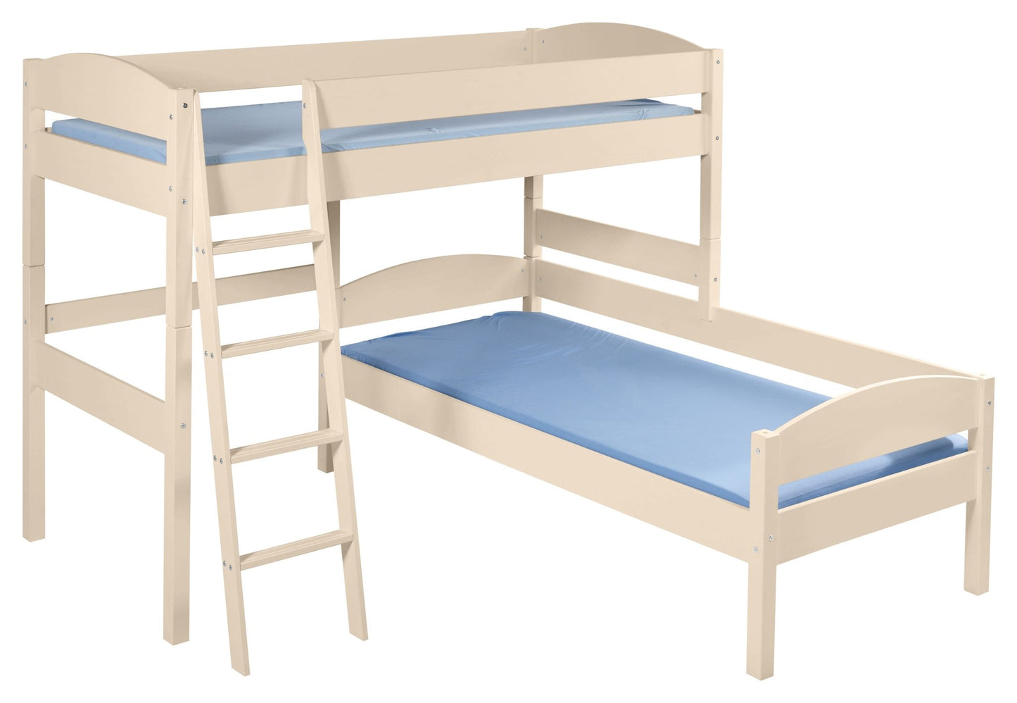 Mitwachsendes Kinderbett - Etagenbett L Stellung - LiloKids