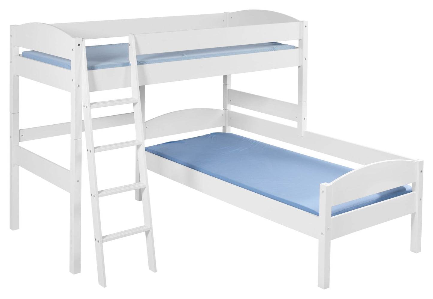 Mitwachsendes Kinderbett - Etagenbett L Stellung - LiloKids