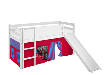 Spiderman Kinderbett - Hochbett mit Rutsche - LiloKids